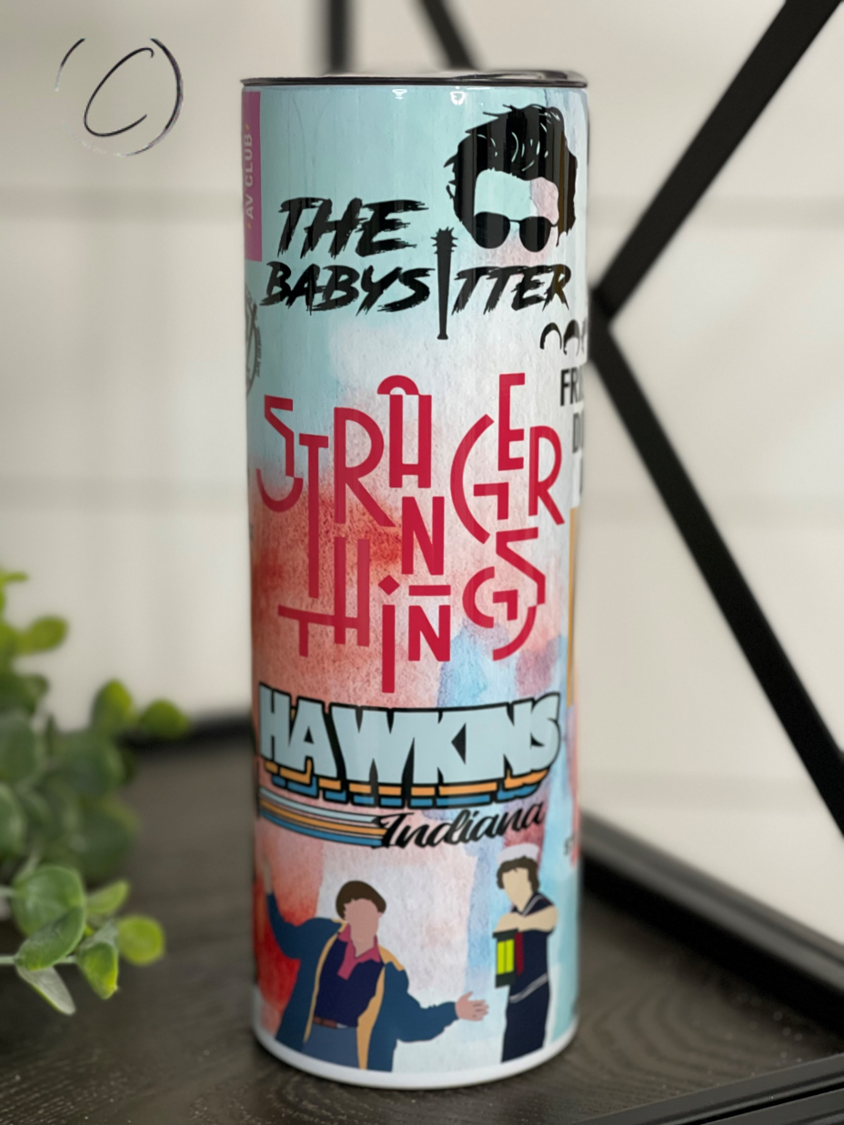 20oz Stranger Things Skinny Tumbler